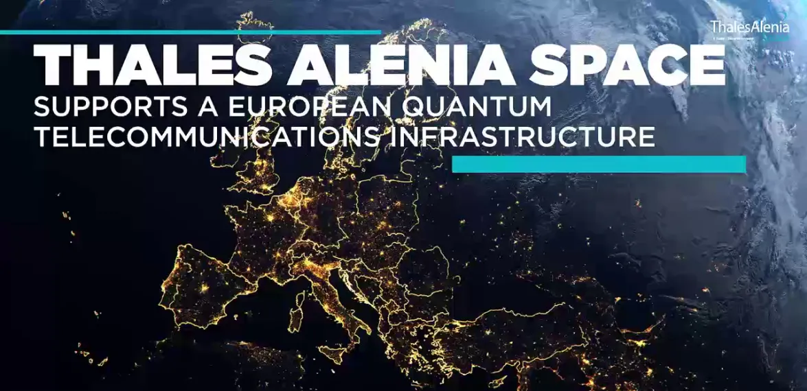 Thales Alenia Space and quantum communications